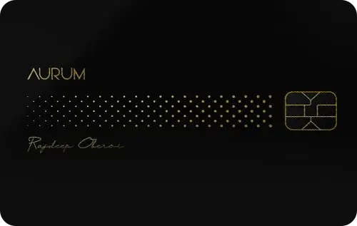 SBI AURUM Credit Card SBI AURUM Credit Card