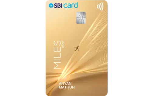 SBI Card Miles Elite