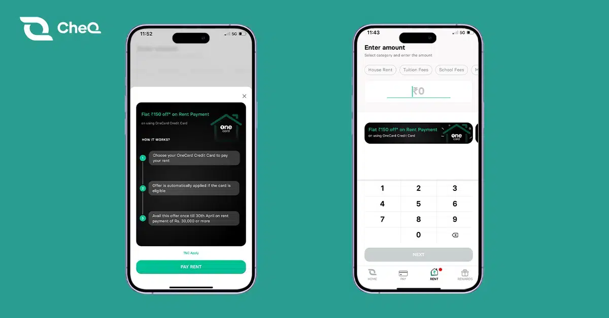 Credit Card Rent Payments Cheq